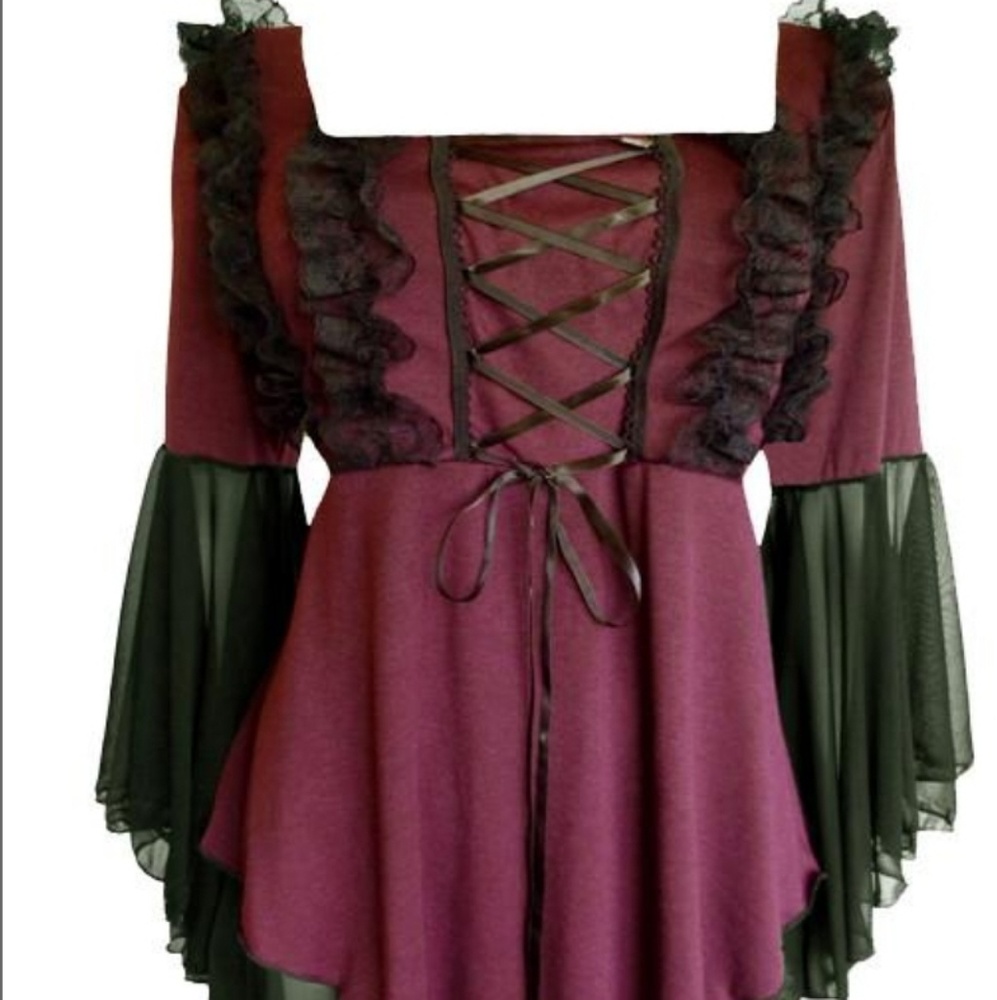 Dare To Wear Red Corset Top